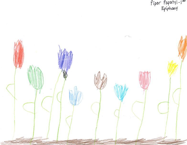 Piper Papatyi, grade 1, Epiphany